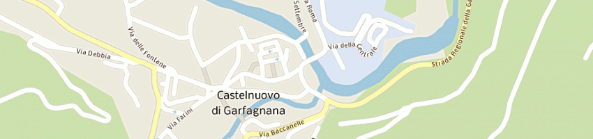 Mappa della impresa l'aia di piero sas di valdrighi piero ec a CASTELNUOVO DI GARFAGNANA
