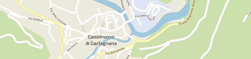 Mappa della impresa studio tecnico topografico geom dino dini a CASTELNUOVO DI GARFAGNANA