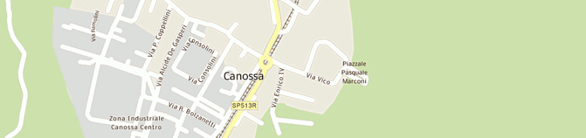 Mappa della impresa veri' antonio a CANOSSA