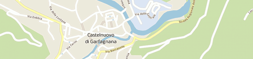 Mappa della impresa tappezzerie grisanti snc a CASTELNUOVO DI GARFAGNANA
