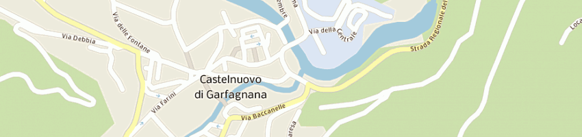 Mappa della impresa pax 2 snc di marigliani simone e c a CASTELNUOVO DI GARFAGNANA