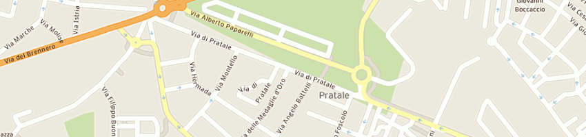 Mappa della impresa sodital srl a PISA