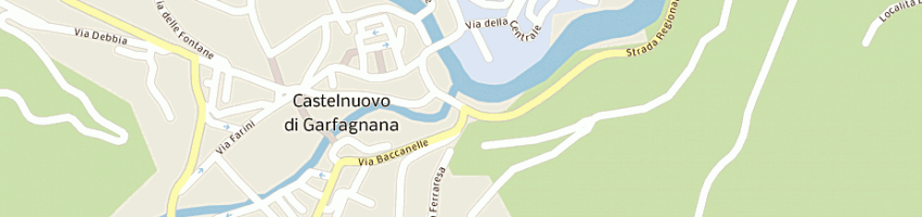 Mappa della impresa pax agenzia funebre di marigliani s e c snc a CASTELNUOVO DI GARFAGNANA