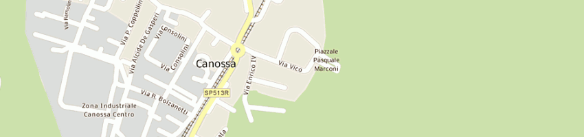 Mappa della impresa centro sociale canossa a CANOSSA