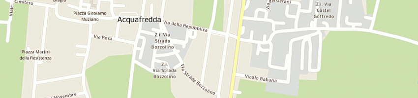 Mappa della impresa BIANCA E BERNY DI NODARI BIANCA e C (SNC)