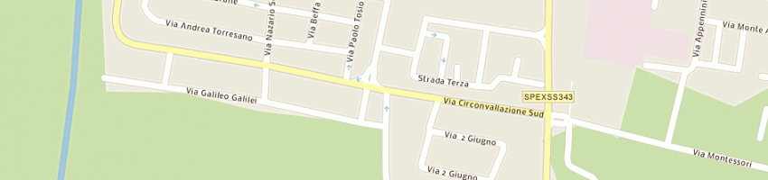 Mappa della impresa el fer di nazzari severino e c (snc) a ASOLA