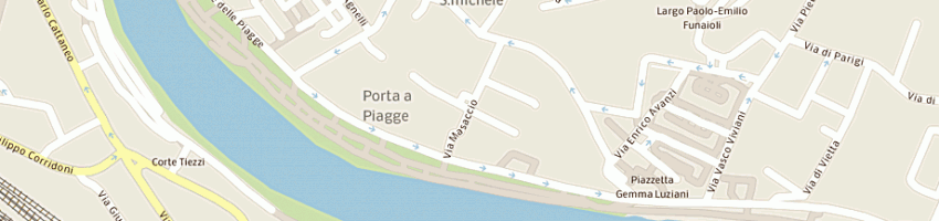 Mappa della impresa giardino vincenzo a PISA