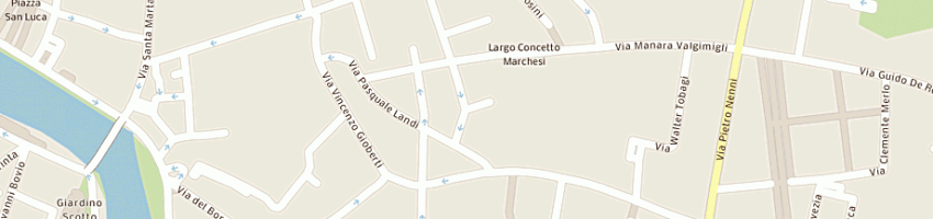 Mappa della impresa centro provinciale sportivo libertas a PISA