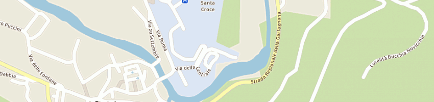 Mappa della impresa misericordia castelnuovo di garfagnana a CASTELNUOVO DI GARFAGNANA
