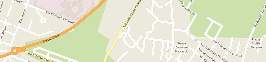 Mappa della impresa gs spa divisione ipermercati continente a SAN GIULIANO TERME
