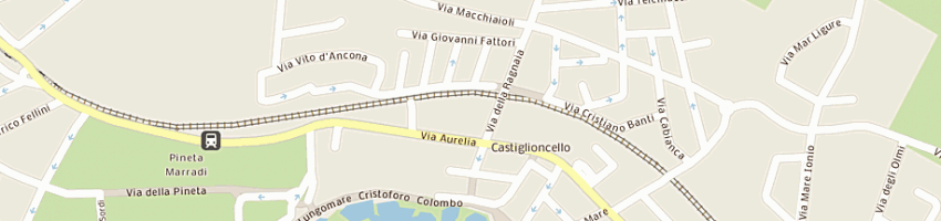 Mappa della impresa scaramal paolo a ROSIGNANO MARITTIMO