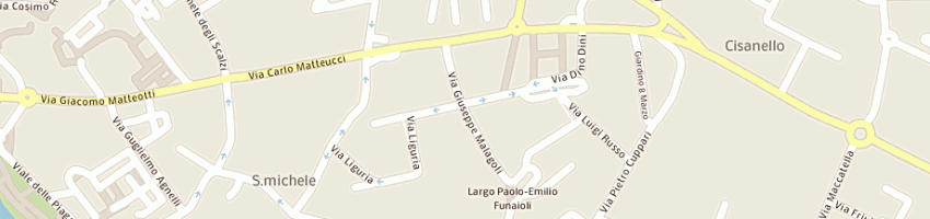 Mappa della impresa antoni francesco a PISA