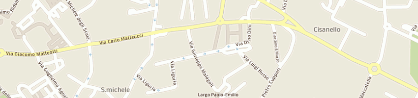 Mappa della impresa kami di lorenzoni vittorio a PISA