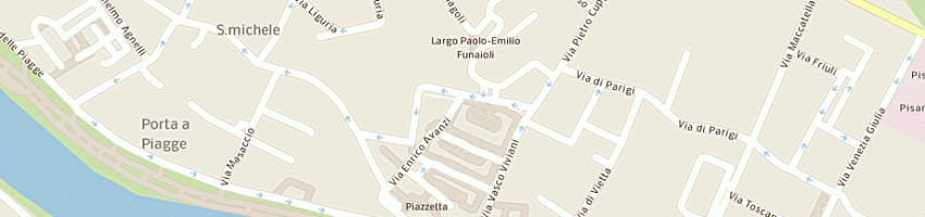 Mappa della impresa studio dentistico assantonelli drcalberto e giovanni a PISA