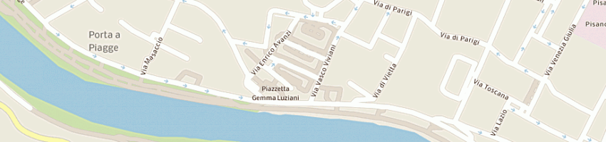 Mappa della impresa coppoli paola estetista a PISA