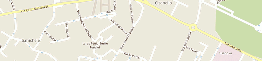 Mappa della impresa studio del cesta-rubbini-lorenzetti commercialisti associati a PISA