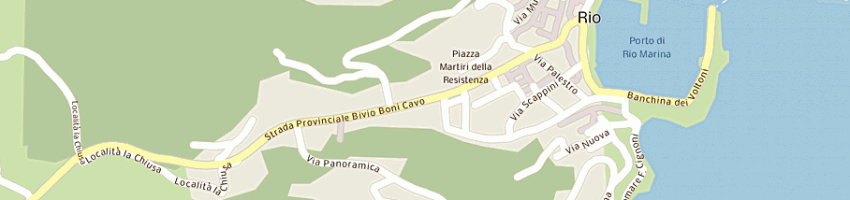 Mappa della impresa gruppo ormeggiatori isola d'elba a RIO MARINA