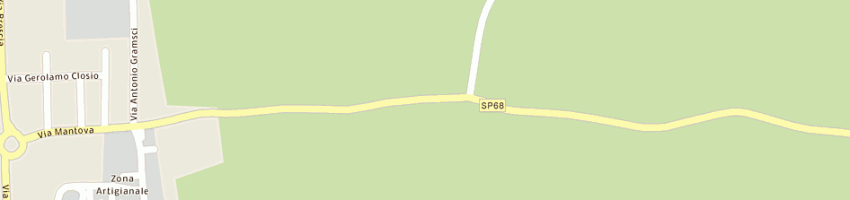 Mappa della impresa bertani isidoro e c snc a CASALMORO