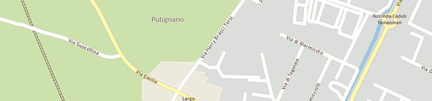 Mappa della impresa associazione ricreativa putignano a PISA