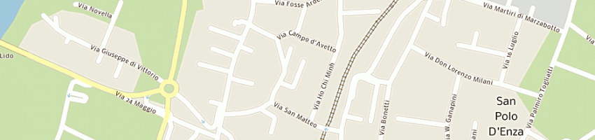 Mappa della impresa oil center componenti oleodinamici (srl) a SAN POLO D ENZA
