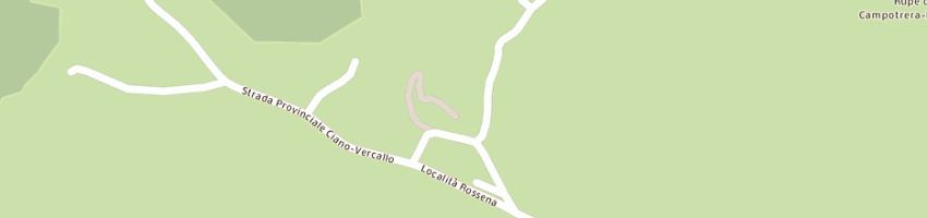 Mappa della impresa trattoria rossena a CANOSSA