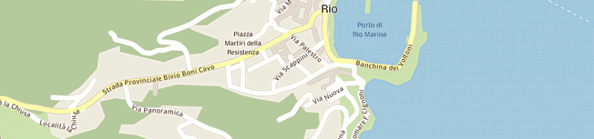 Mappa della impresa capitaneria di porto a RIO MARINA