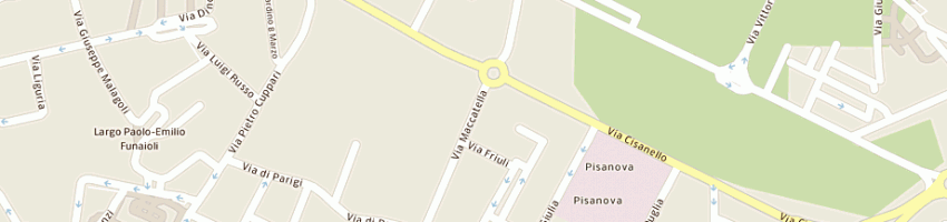 Mappa della impresa mameli antonietta a PISA