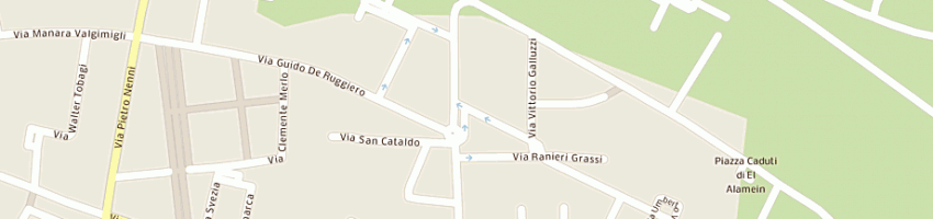 Mappa della impresa napoli stefano a PISA