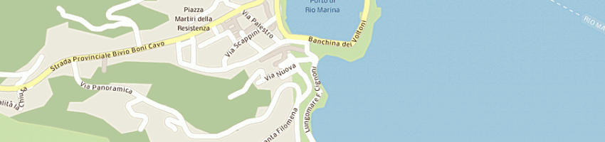 Mappa della impresa fortunati fortunato a RIO MARINA