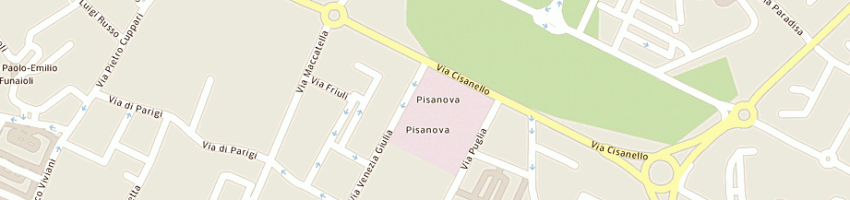 Mappa della impresa tulumba srl a PISA