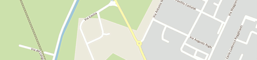 Mappa della impresa albergo emilia snc a PISA