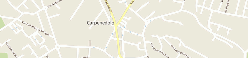 Mappa della impresa poste e telecomunicazioni a CARPENEDOLO