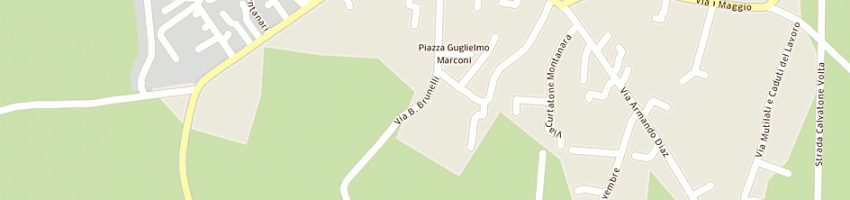 Mappa della impresa piacentini oliviero a ACQUANEGRA SUL CHIESE
