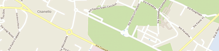 Mappa della impresa manuela hair stylist di bassano manuela a PISA