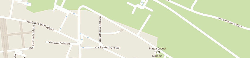 Mappa della impresa palla duilio a PISA