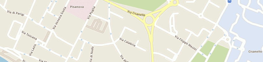 Mappa della impresa del corso marco a PISA