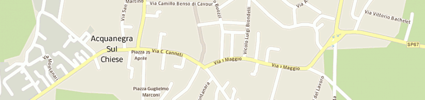 Mappa della impresa balzanelli angiolino a ACQUANEGRA SUL CHIESE