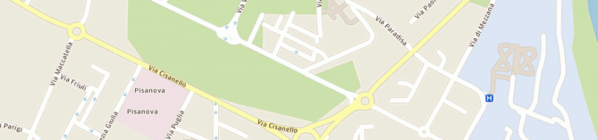 Mappa della impresa bianchi e cillerai srl a PISA