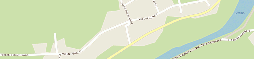 Mappa della impresa nuova grafica lucchese a fiorini a LUCCA