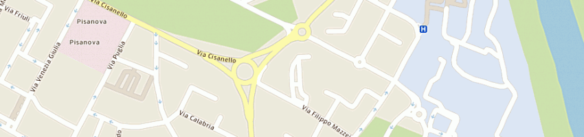 Mappa della impresa tecnoclima di zurrida riccardo a PISA