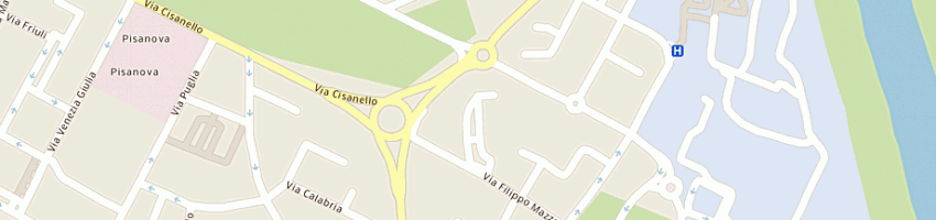 Mappa della impresa santoponte alberto a PISA