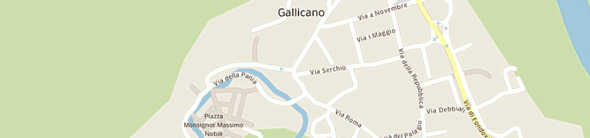 Mappa della impresa tabaccheria bertocci teresa a GALLICANO