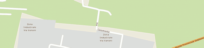 Mappa della impresa toscani guido e c snc a CASALMAGGIORE