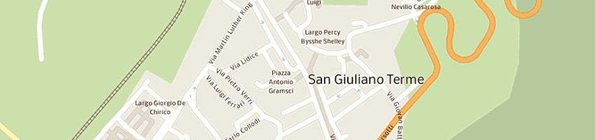 Mappa della impresa giorgi gabriele a SAN GIULIANO TERME