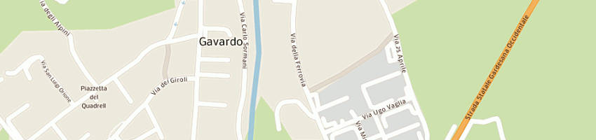 Mappa della impresa grafiche tumminello a GAVARDO