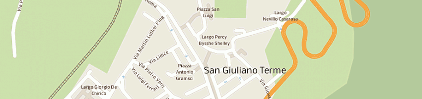 Mappa della impresa leonardi carlo ea snc a SAN GIULIANO TERME