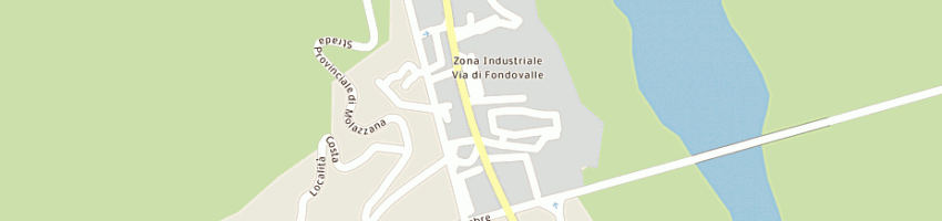 Mappa della impresa la luna snc di nonis piervalerio e c a MOLAZZANA