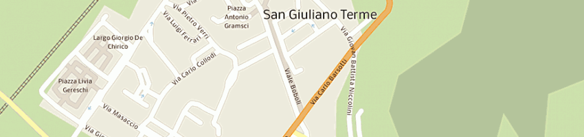 Mappa della impresa sindacato territoriale pensionati a SAN GIULIANO TERME