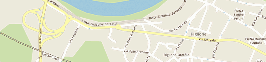 Mappa della impresa circolo arci pisanello calcetto a PISA