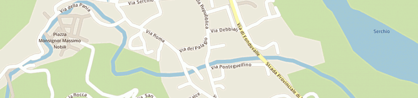 Mappa della impresa dalla tere di simonini teresina e csas a GALLICANO